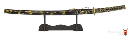 Катана, меч самурайский, на подставке