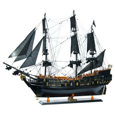Парусный корабль "Черная жемчужина", 90 см.