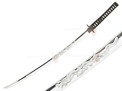 Катана "Дракон Маки" в подарочном футляре