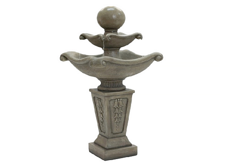 Фонтан для дачи и сада ''Лотос'' с подсветкой