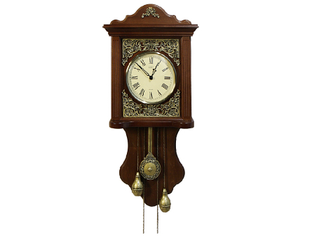 Часы настенные с маятником и гирями "Паризьен"