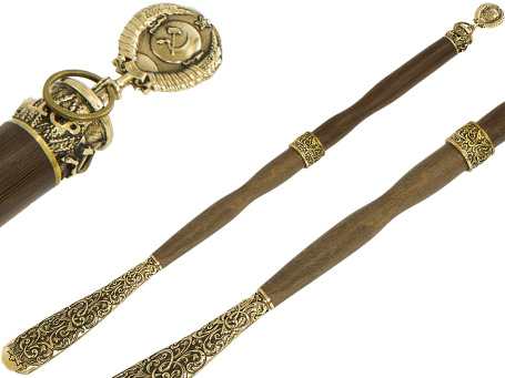 Ложка для обуви "СССР" (72см.) в подарочном футляре