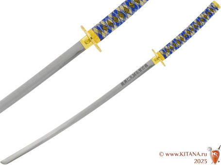 Тачи, самурайский меч на подставке