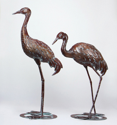Фигуры садовые Цапли (пара)