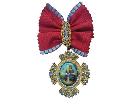 Орден Святой Екатерины II ст. со стразами