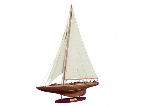 Модель яхты "Shamrock", 1930г., 60см.
