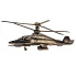 Вертолёт Ка-58 "Черный Призрак" на подставке, 1:72