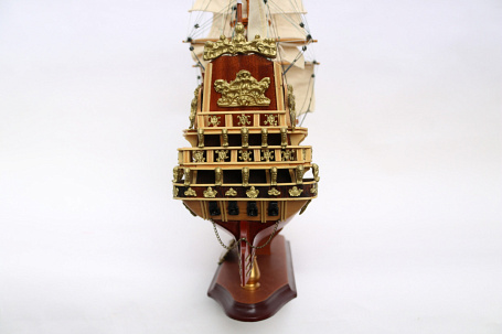 Модель парусного корабля "Soleil Royal", 74 см