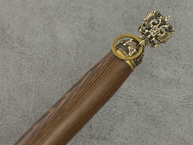 Ложка для обуви "Герб" (72см.) в подарочном футляре