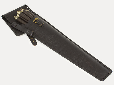 Шампуры "Лев" (6 шт.) в колчане (VIP)