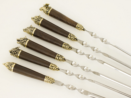 Шампуры (6шт.) "Мечта Охотника" в колчане