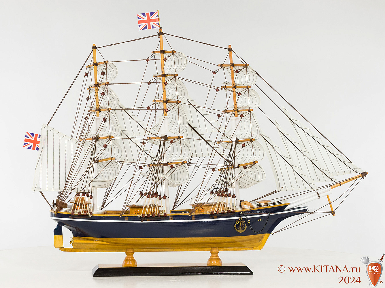 Модель корабля "Cutty Sark" 64 см.