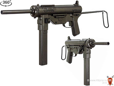 Пистолет-пулемёт M3 "GREASE GUN", США, 1942г. (макет, ММГ)