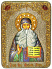 Аналойная икона "Преподобный Максим Грек" на мореном дубе