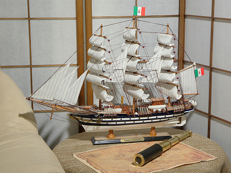 Модель корабля "Amerigo Vespuccl'' 64 см.