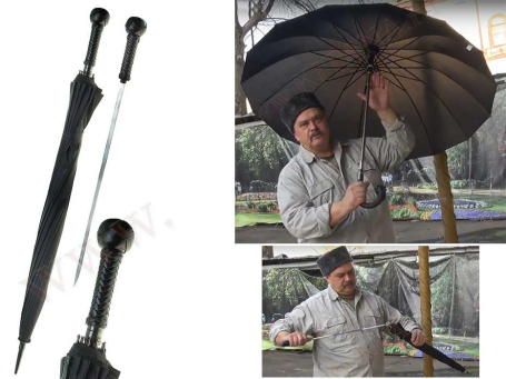Зонт - трость (встроенный клинок)