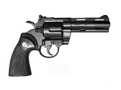 Револьвер Python, калибр 357 Magnum (магнум), США 1955 год, 4-х дюймовый