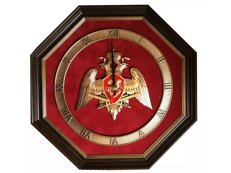 Настенные часы "Эмблема Национальной Гвардии"