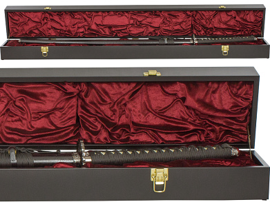 Катана классическая в подарочном футляре