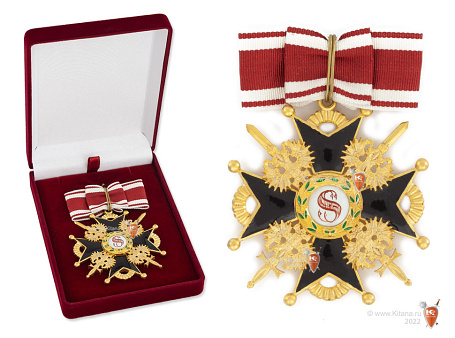 Орден Святого Станислава 1 ст. с мечами парадный