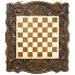 Шахматы и нарды резные "Корона" 40, Haleyan