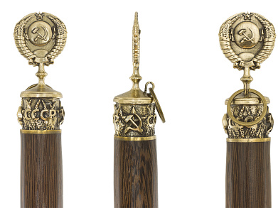 Ложка для обуви "СССР" (72см.) в подарочном футляре