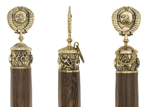 Ложка для обуви "СССР" (72см.) в подарочном футляре