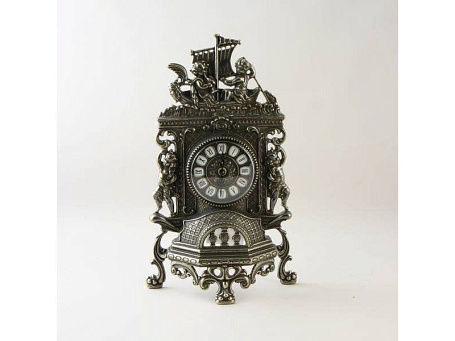 Часы "Корабль" (плоские), антик