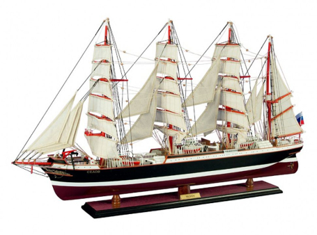 Модель парусного корабля "Седов", 94см.