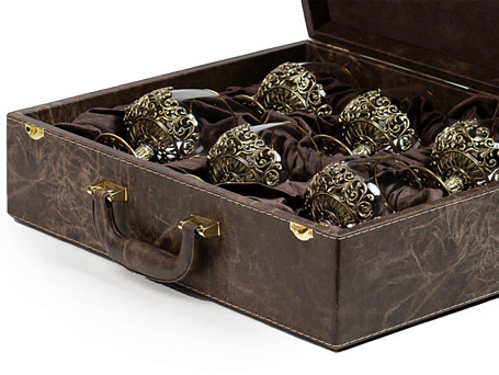 Бокалы для коньяка "ФСБ" 6шт. в кейсе