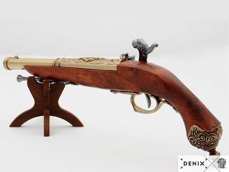 Пистолет с капсюльным ударным замком Брешия (Италия, 1825 г.)